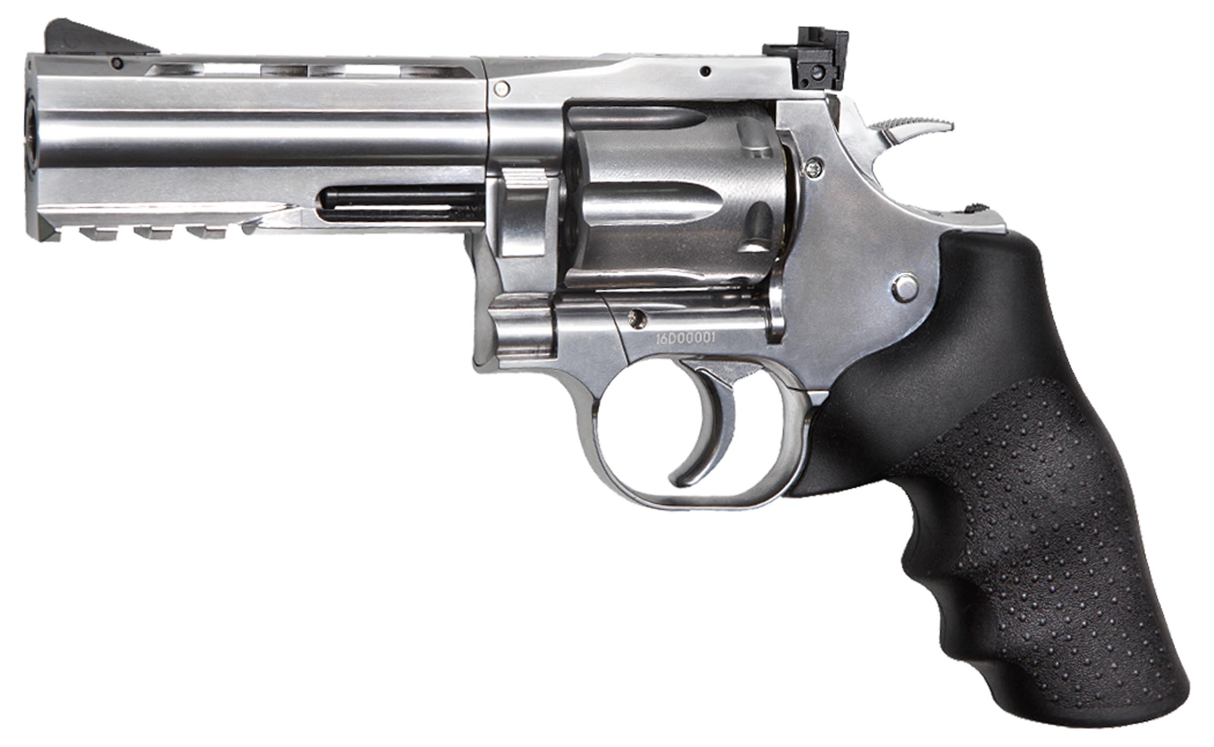 Réplique revolver Dan wesson 715 CO2 silver 4 Pouces - ASG