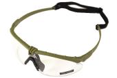 Lunettes Battle Pro Thermal Vert/Clear - Verre clair - Nuprol