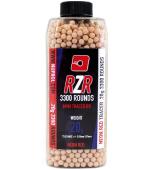 Billes Airsoft 6mm RZR 0.20g bouteilles 3300 bbs TRACER rouges - 0,20g ROUGE - Nuprol
