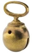 Grelot bronzé Armistol en alliage bronzé, monobloc - Diam.25 mm