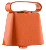 Sonnaillon orange fluo - Hélen Baud - 3 cm