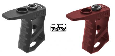 Handstop Grip Aluminium Keymod - ROUGE - UTG