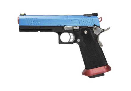 Réplique HX1005 SPLIT BLUE gaz GBB - Pistolet - AW Custom