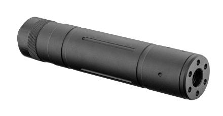 Silencieux universel 14mm noir 150mm - BO Manufacture