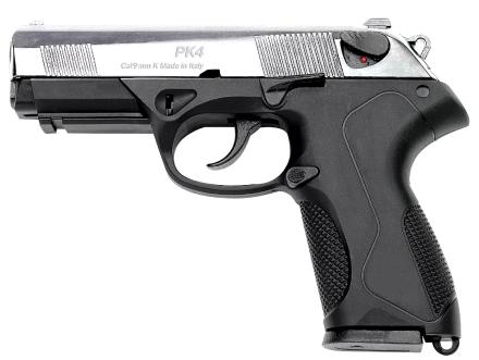 Pistolet 9 mm à blanc Chiappa PK4 bicolore noir/nickelé - Pistolet à blanc Chiappa PK4 bicolore noir/nickelé