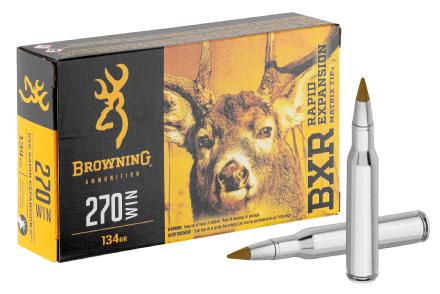 Munition grande chasse Browning cal. 270 Win - Munitions Browning cal.270 Win BXS 130 gr - grande chasse