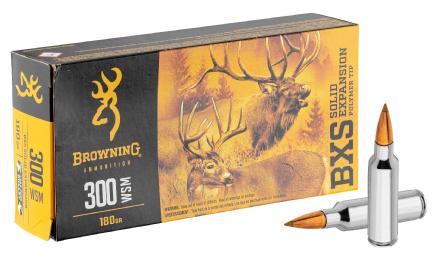 Munition grande chasse Browning cal. 300 WSM - Munition grande chasse Browning cal. 300 WSM BXS 180 gr - grande chasse
