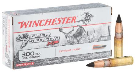 Munition grande chasse Winchester Cal. 300 Blackout - Extreme Point - Dear Season