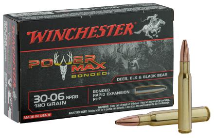 Munitions a percussion centrale Winchester Cal. 30.06 Springfield - Balle Power Point GRAIN 180