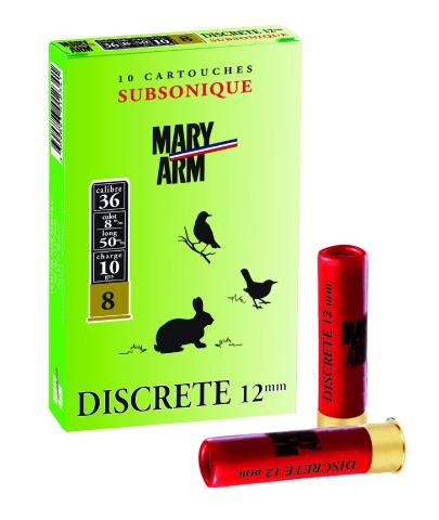Cartouches Mary-Arms subsoniques - Cal. 12mm - Mary-Arm - Subso 12mm p6 Bte 10