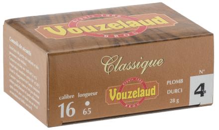 Cartouches Vouzelaud - Classique petit culot - Cal. 16/65 - VOUZELAUD - Classique Petit CULOT - P.8