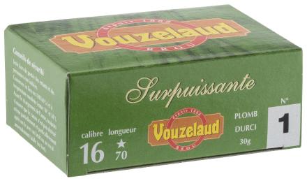 Cartouches Vouzelaud - Surpuissante - Cal. 16/70 - VOUZELAUD - SURPUISSANTE