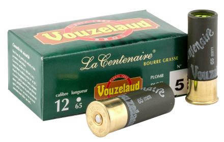 Cartouches Vouzelaud - La Centenaire tube plastique - Cal. 12/65 - VOUZELAUD - CENTENAIRE TUBE Plastique - P.8