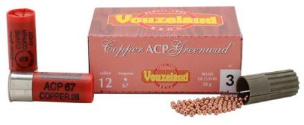 Cartouches Vouzelaud - Copper ACP Greenwad Tube plastique - Cal. 12/67 - VOUZELAUD - Copper ACP Greenwad - 12/67 - n°5