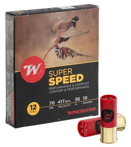 Cartouches Winchester Super Speed G2 - Cal. 12/70 - SPEED, culot de 20, N°4