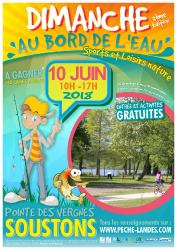 Un Dimanche au Bord de L'eau, Sport et Loisirs Nature - Lac de Soustons - Landes - Dimanche 10 Juin 2018.