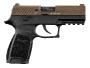 Pistolet à blanc SIG SAUER P320 noir 9mm P.A.K. Midnight Bronze - SIG BLANC P320 P.A.K - MIDNIGHT BRONZ *PRIX NET*