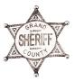 Etoile de sherif - Etoile de shérif grise