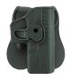 Holster rigide Quick Release pour Glock 17 Droitier - Noir - BO Manufacture