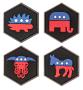 Patch Sentinel Gear POLITICS series - ELEPHANT / REPUBLICAINS