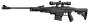 Pack carabine à air tactique break barrel PENDLETON Cal. 4,5mm + lunette 4x32 - < 10J